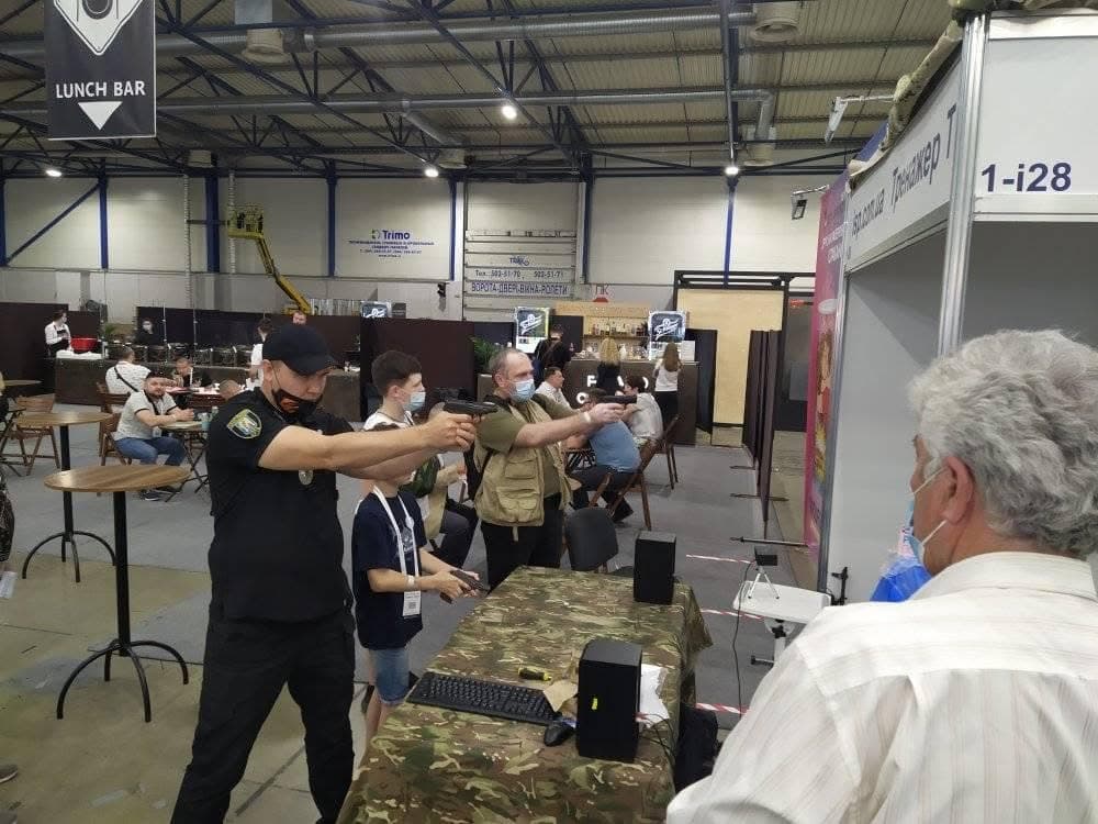 Новий 3D-симулятор бойових дій Т1 представили на виставці «Зброя та безпека 2021»