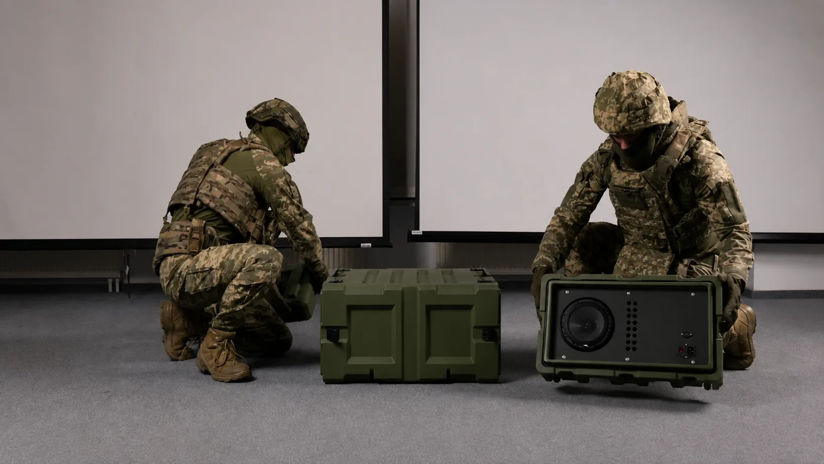 Cadets tried out the VARTA trainer systems, photo 1