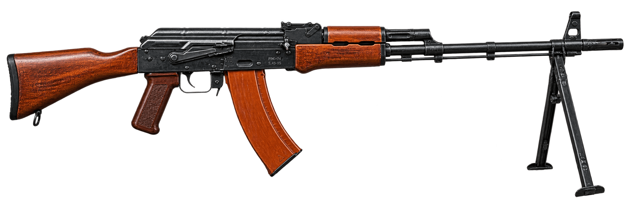 Макет ручного кулемета РПК-74