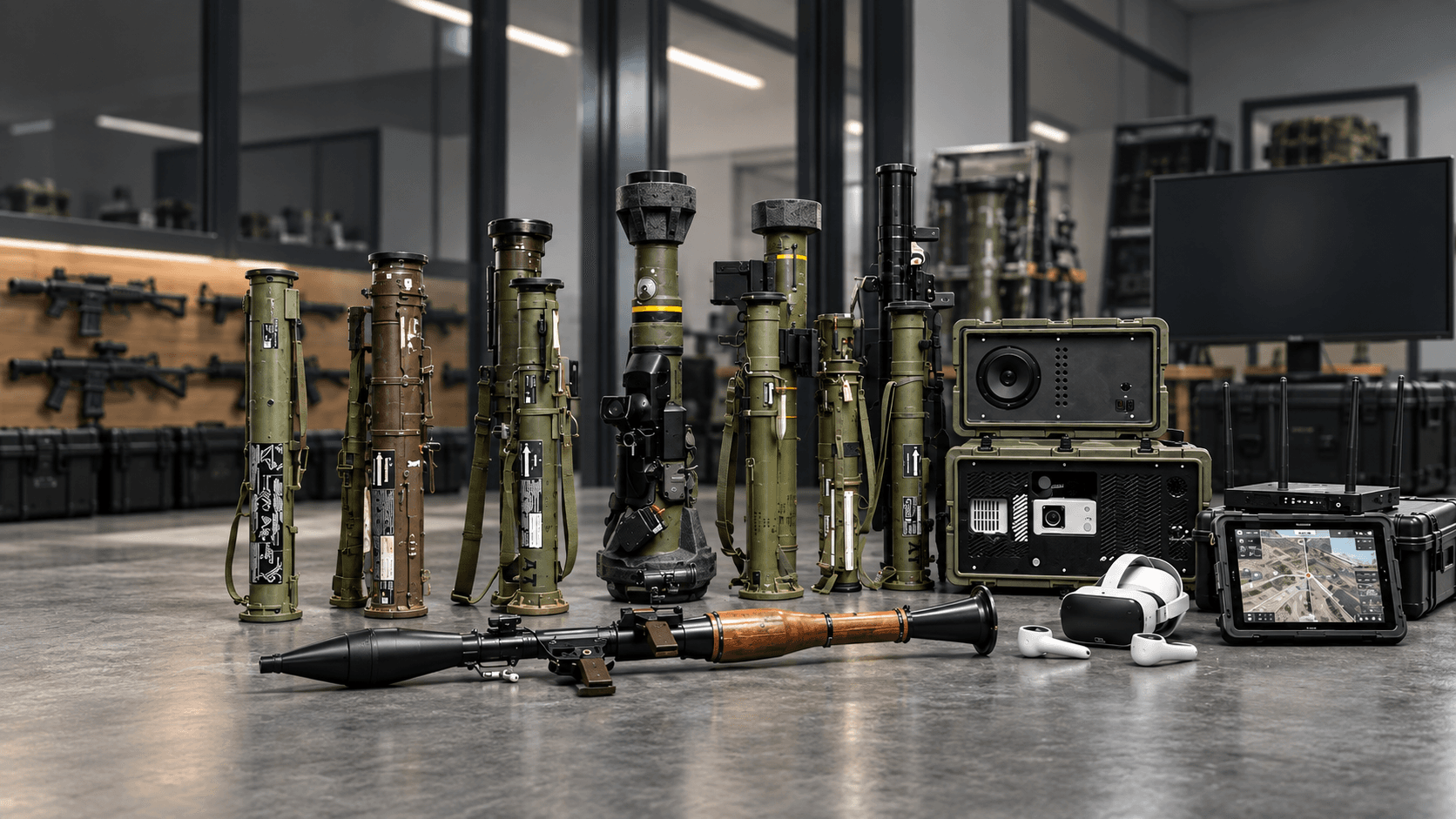 Exposition de maquettes d’armes VARTA