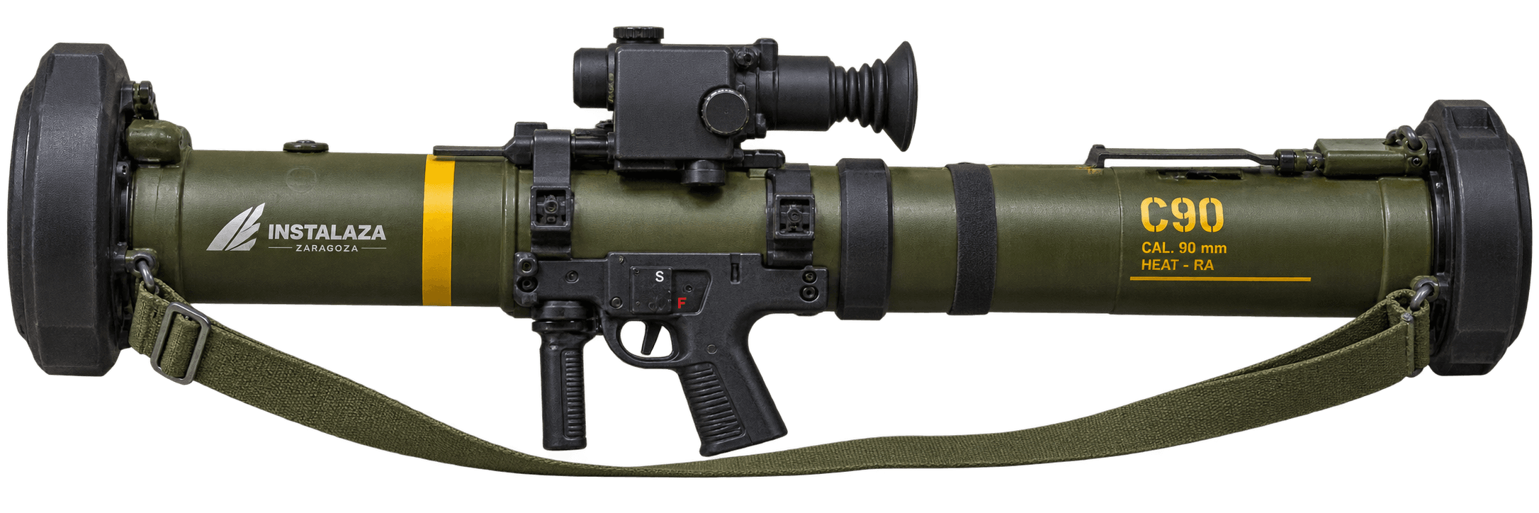 Макет гранатомета C90 Instalaza