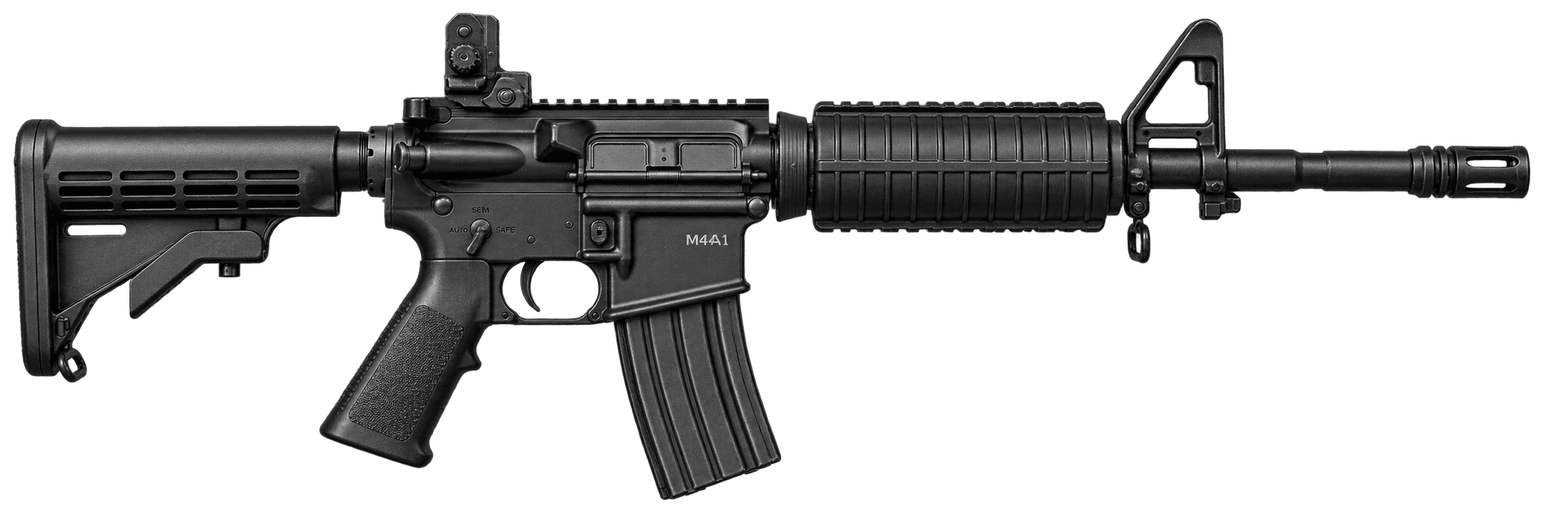 Maquette de la M4A1 à recul pneumo-mécanique