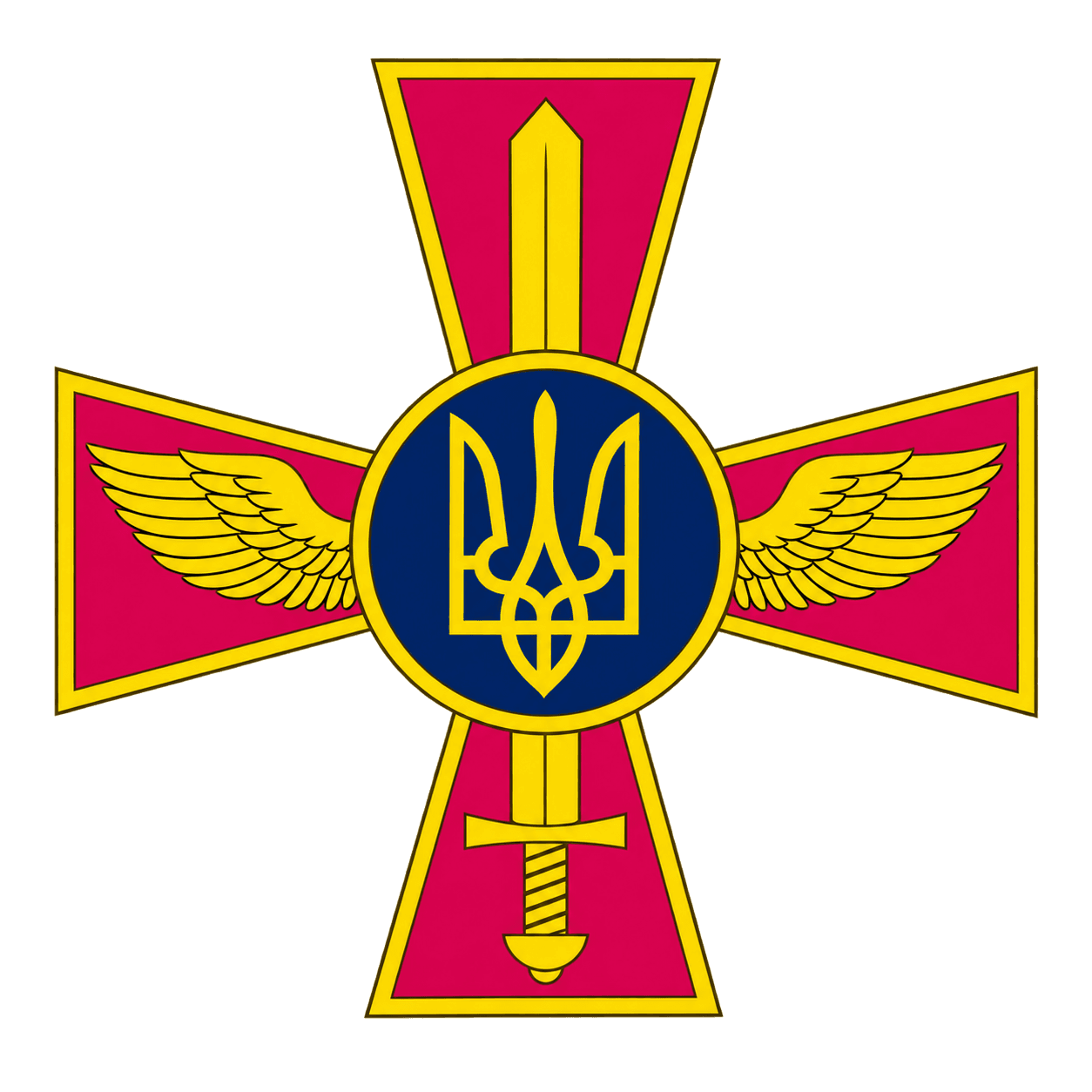 Емблема: Повітряні Сили Збройних Сил України